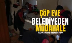 Çöp Evde Yaşayan Engelli Anne ve Oğluna Belediye Sahip Çıktı...