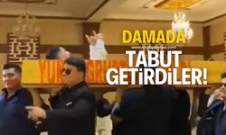 Damada tabutlu şaka!