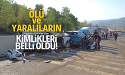 Düzce-Bolu yolunda 7 aracın karıştığı kazada ölü ve yaralıların kimlikleri belirlendi!