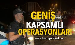 Düzce'de Geniş Kapsamlı Operasyonlar!