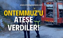 Ontemmuz’da yangın! Ekipler sevk edildi