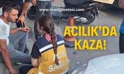 Acılık’da kaza! Yürekler ağza geldi