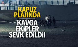 Kapuz plajında olay! Ekipler sevk edildi