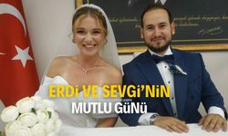 Erdi Çetin ve Sevgi Özkurt'un mutlu günü!