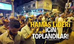 Hamas lideri İsmail Haniye için toplandılar!