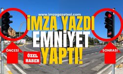 İmza Gazetesi yazınca, Emniyet Müdürlüğü karşısındaki eksiklik giderildi!