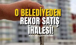 O belediyeden rekor satış ihalesi!