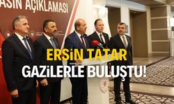 KKTC Cumhurbaşkanı Ersin Tatar, Zonguldak'ta gazilerle bir araya geldi!