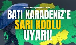 Meteorolojiden Batı Karadeniz’e sarı kodlu uyarı!