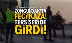 Milli Egemenlik Caddesi'nde Kaza: Otomobil ile Motosiklet Çarpıştı