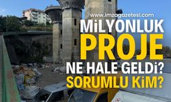 Zonguldak'ın Milyonluk Lavuar Alanı Projesinde İçler Acısı Durum