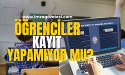 Öğrenciler kayıt yapamıyor! Kayıtlar neden yapılamıyor?