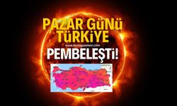 Pazar günü Türkiye pembeleşti!