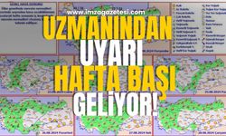 Pazartesi Geliyor! Meteoroloji’den Şiddetli Yağış Uyarısı!