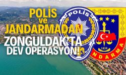 Polis ve jandarma ekipleri Zonguldak'ta göz açtırmadı! İşte operasyonlar...