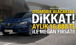 Renault Megane Sedan'da Kaçırılmayacak Fırsat: Aylık 16.888 TL Taksitle Sahip Olun