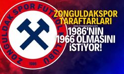 Taraftarlar Zonguldakspor’un yeni logosunda 1986 değil 1966 yazmasını istiyor!