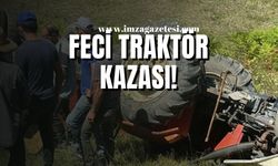 Bartın'da Feci Traktör Kazası!