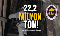 TTK ile özel sektörden 22,2 milyon ton!