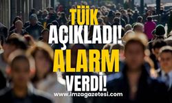 Tüik açıkladı! İşsizlik alarm verdi!