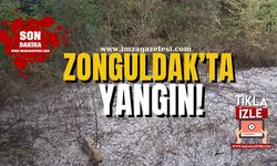 Zonguldak'ta yangın!