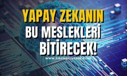 Yapay Zekanın bitireceği Meslekler!