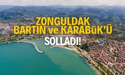 Zonguldak, Bartın ve Karabük'ü solladı Kastamonu'ya takıldı!