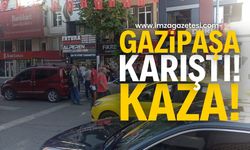 Zonguldak Gazipaşa Caddesi'nde Trafik Kazası: Trafik Akışı Aksadı