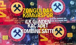 Zonguldak Kömürspor ilk günden kaç kombine sattı?