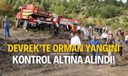 Zonguldak'ın Devrek ilçesinde çıkan orman yangını kontrol altına alındı!