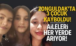 Zonguldak'ın Devrek ilçesinde kaybolan 3 çocuk her yerde aranıyor!