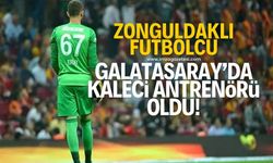 Zonguldaklı kaleci Eray işcan, Galatasaray'da kaleci antrenörü oldu!