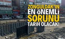 Zonguldak'ta Dere Islah Çalışmalarında Son Durum: Kalıp Çakma İşlemi Devam Ediyor