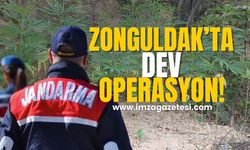 Zonguldak'ta dev operasyon! Göz açtırmıyorlar