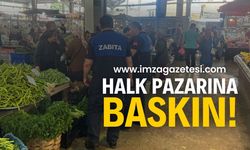 Zonguldak'ta Halk Pazarında Zabıta Denetimi