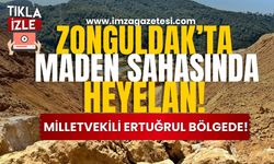 Zonguldak'ta Maden Sahasında Heyelan! CHP Zonguldak Milletvekili Eylem Ertuğrul Bölgede!