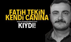 36 yaşındaki Fatih Tekin,  av tüfeğiyle canına kıydı!