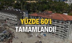 Anadolu İmam Hatip Lisesi inşaatının %60'ı tamamlandı!