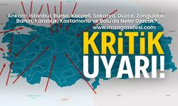 Ankara, İstanbul, Bursa, Kocaeli, Sakarya, Düzce, Zonguldak, Bartın, Karabük, Kastamonu ve Bolu'da haftalık hava durumu