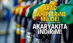 Araç sahiplerine müjde! Akaryakıta indirim geliyor