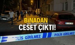 Binadan ceset çıktı!