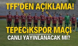 Büyükçekmece Tepecikspor-Zonguldak Kömürspor maçı canlı yayınlanacak mı?