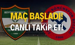 Büyükçekmece Tepecikspor-Zonguldak Kömürspor maçını canlı takip et!