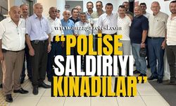 Devrekli muhtarlardan polise saldırıya kınama!