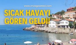 Sıcak havayı gören Kapuz’a koştu!