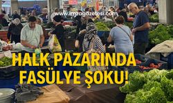 Pazar’da fasülye şoku! Gördüğüne kimse inanamadı