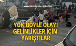 Çöpe atılan gelinlikler, kapış kapış gitti!