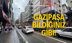 Gazipaşa’da park rezaleti!