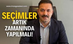 Çağlayan; ‘Seçimler artık zamanında yapılmalı’