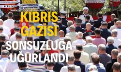 Kıbrıs gazisi sonsuzluğa uğurlandı